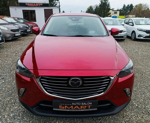 Mazda CX-3 cena 78900 przebieg: 128000, rok produkcji 2018 z Kłecko małe 466